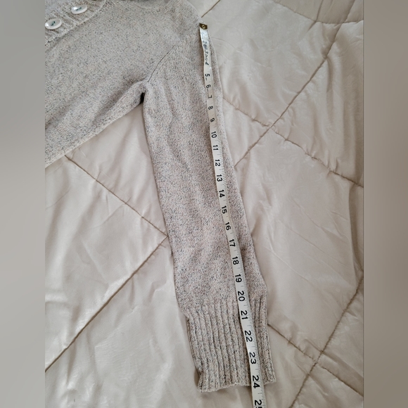 Vintage Composites by Liz Claiborne Hooded Cotton Blend Sweater - Picture 11 of 12